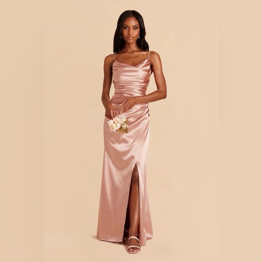 Birdy Grey Satin Rose Gold Lydia (worn once)